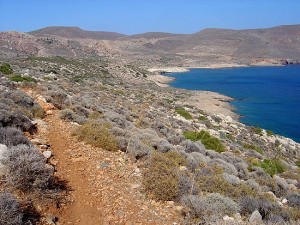 Hiking at the east Palekastro region